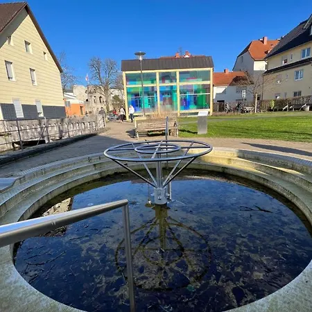 Zentrale Ferienwohnung Bad Lippspringe Exterior foto